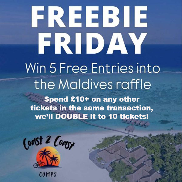 FREEBIE FRIDAY – MALDIVES SPECIAL!
