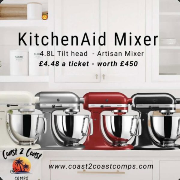 WIN A KITCHENAID ARTISAN MIXER