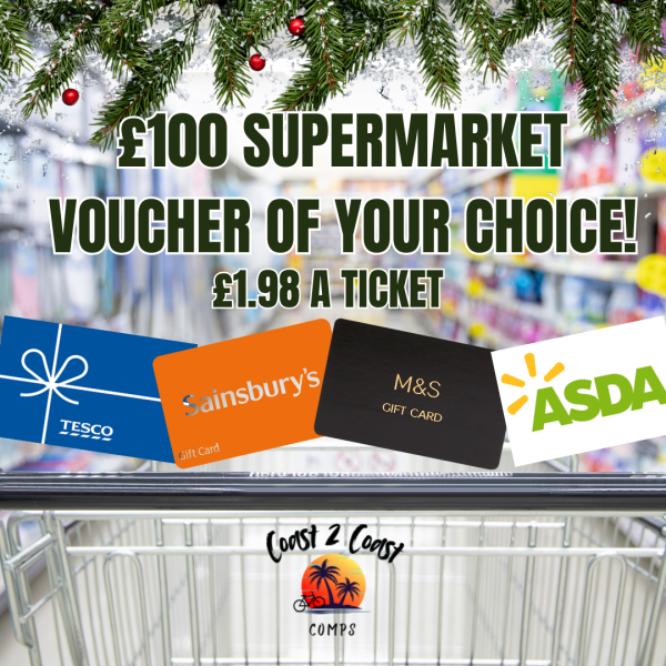 £100 SUPERMARKET VOUCHER  - FLASH COMP - ENDS TONIGHT!