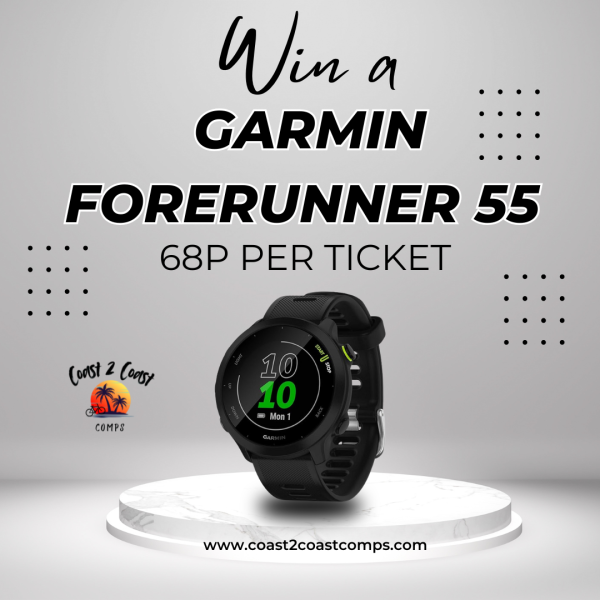 Win a GARMIN FORERUNNER 55