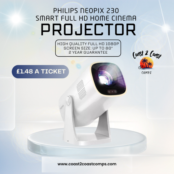 PHILIPS HD SMART PROJECTOR!