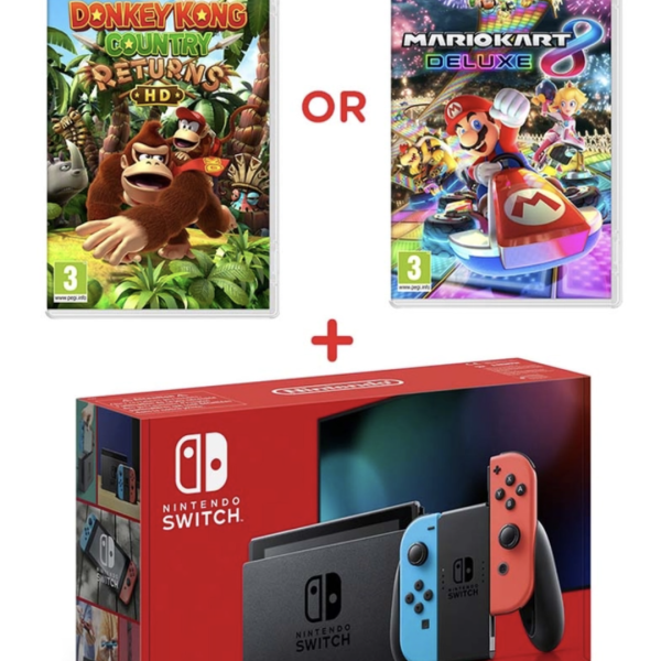 WIN a Nintendo Switch Neon Console & Game!