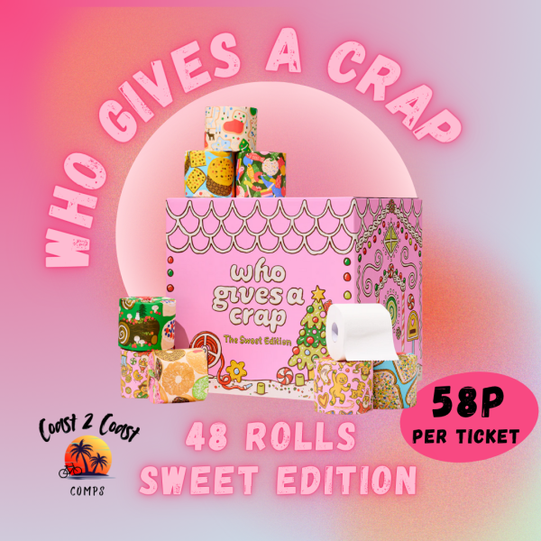 48 ROLLS OF LUXURY LOO ROLL - Who Gives a Crap!