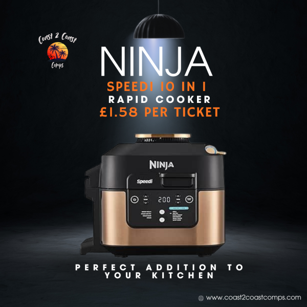 WIN a Ninja Speedi 10-in-1 Rapid Cooker!