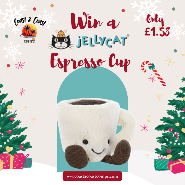 Win a Jellycat  - Espresso Cup