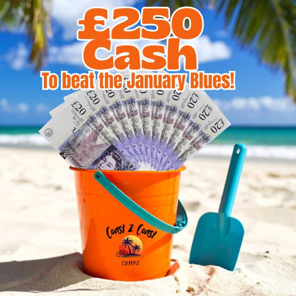£250 CASH – BEAT THE JANUARY BLUES!