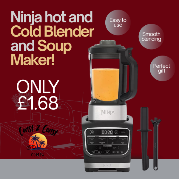 COASTERS CHRISTMAS ADVENT – DAY 15 - Ninja Soup Maker & Blender!