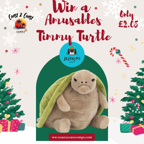 Jellycat Amuseables Timmy Turtle
