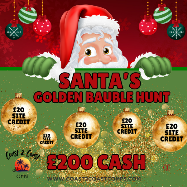 Coasters Christmas Advent – Day 10 - £200 Cash Main Prize plus Five Hidden £20 Instant Win Site Credit Baubles!
