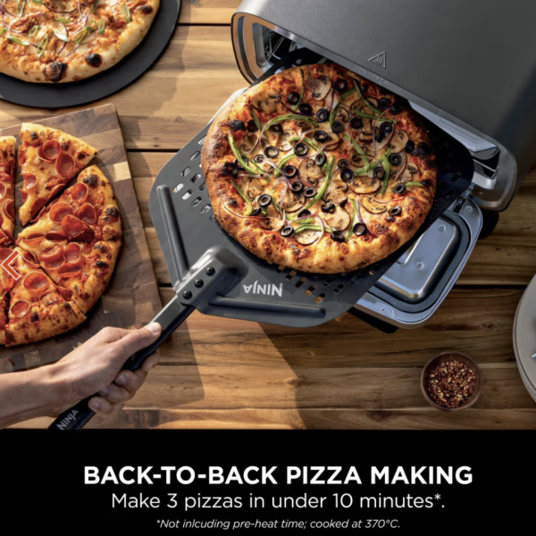 Win a Ninja Artisan Electric Outdoor Pizza Oven & Air Fryer!