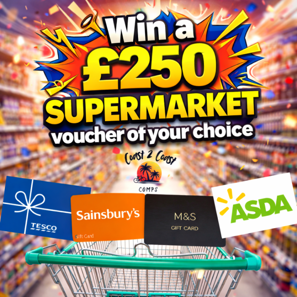 £250 SUPERMARKET VOUCHER OF YOUR CHOICE!
