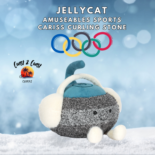 Jellycat Amuseables Sports Cariss Curling Stone!