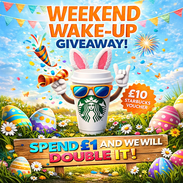 EASTER WEEKEND WAKE-UP GIVEAWAY!