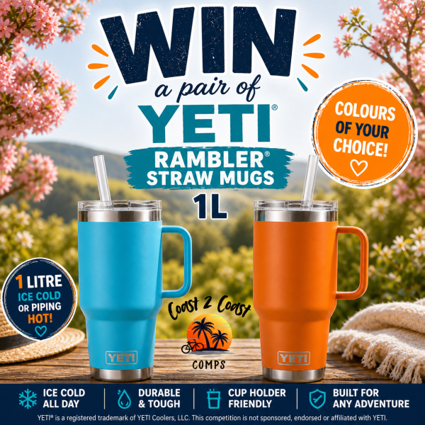 Win a PAIR OF YETI RAMBLERS