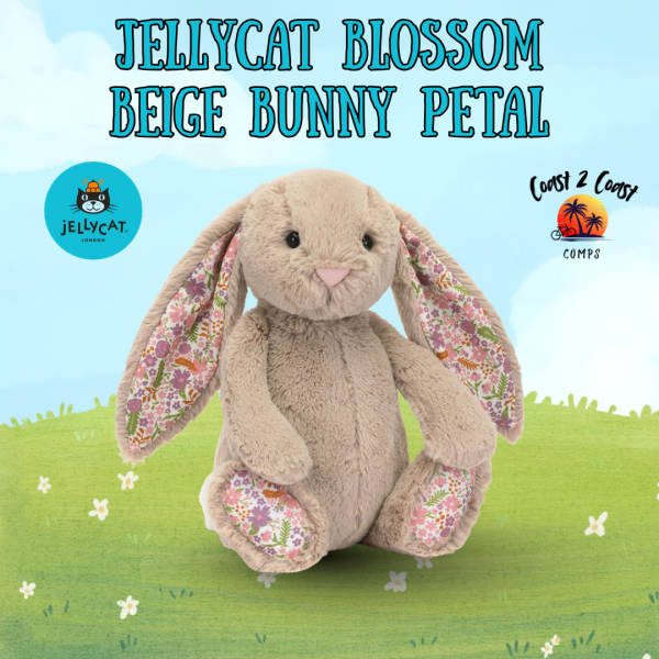 JELLYCAT BLOSSOM BEIGE BUNNY ‘PETAL’