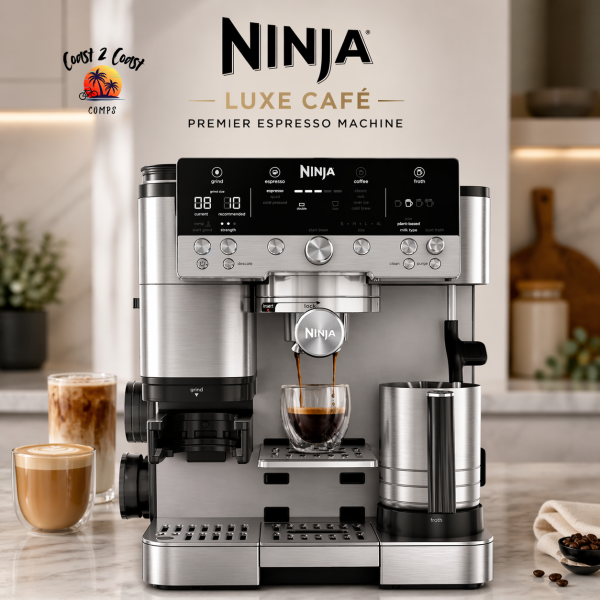 Ninja Luxe Café Premier Espresso Machine!