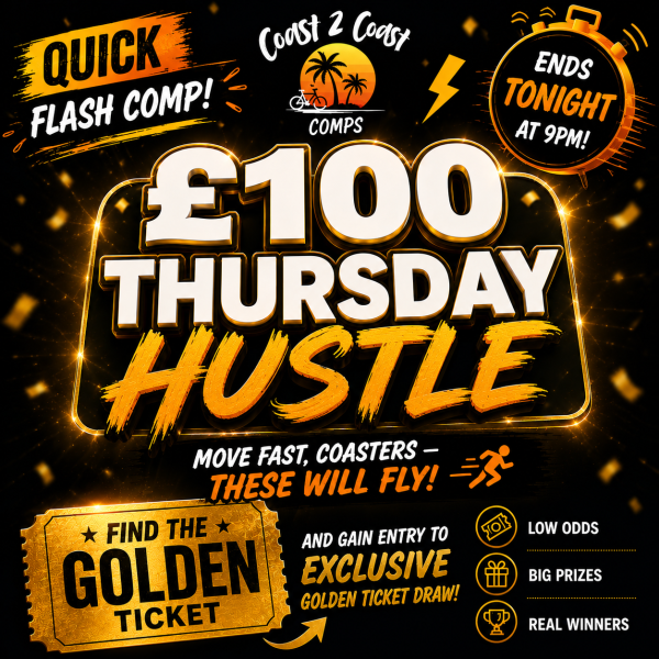 £100 THURSDAY HUSTLE – ENDS TODAY!