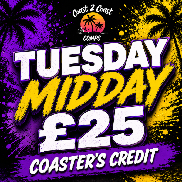TUESDAY MIDDAY COASTER'S CREDIT COMP!