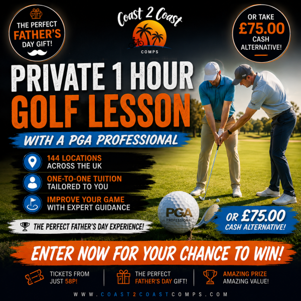 PRIVATE 1 HOUR GOLF LESSON WITH A PGA PROFESSIONAL!