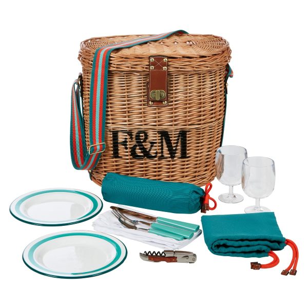 FORTNUM'S SHOULDER PICNIC HAMPER FOR TWO!
