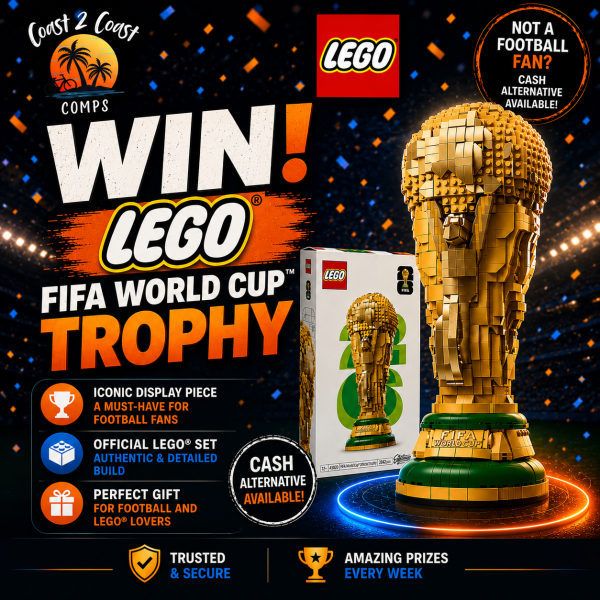 LEGO FIFA WORLD CUP TROPHY!