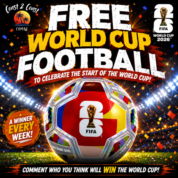 FREE WORLD CUP FOOTBALL GIVEAWAY!