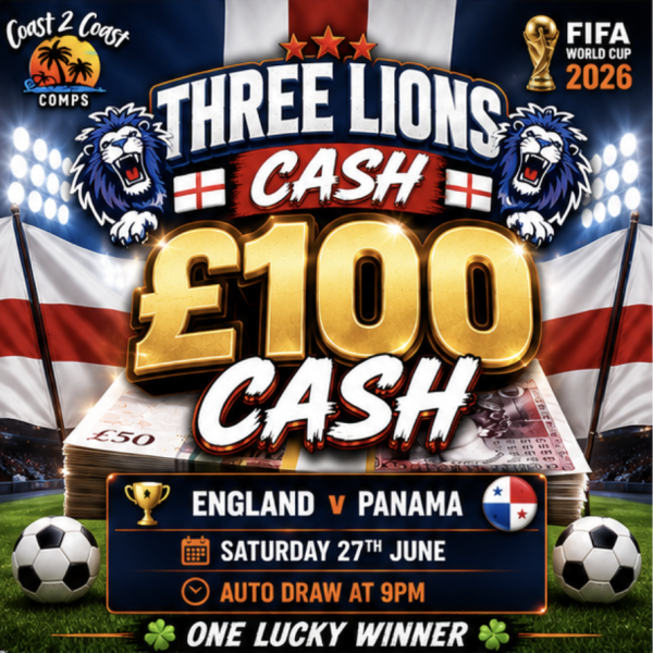 🏴󠁧󠁢󠁥󠁮󠁧󠁿 🦁 SATURDAY THREE LIONS £100 CASH 🦁🏴󠁧󠁢󠁥󠁮󠁧󠁿