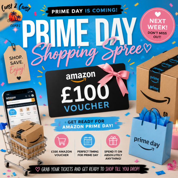 Prime Day Shopping Spree - £100 Amazon Voucher!
