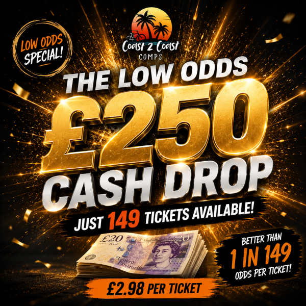 THE LOW ODDS £250 CASH DROP
