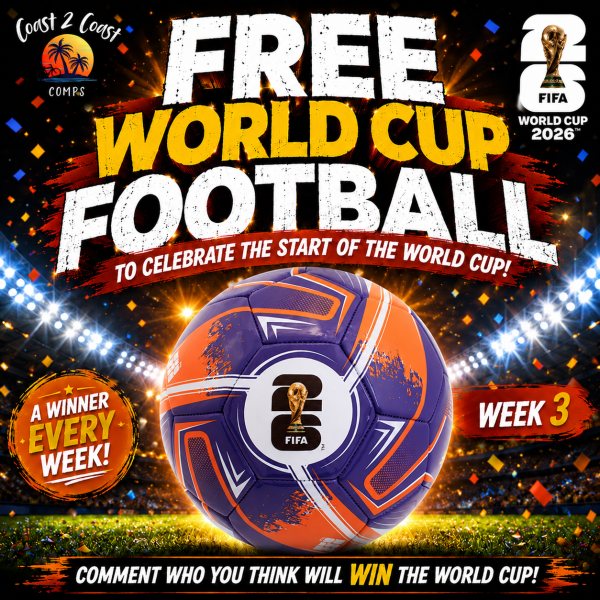 FREE WORLD CUP FOOTBALL GIVEAWAY!