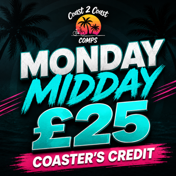 MIDDAY MONDAY COASTER'S CREDIT COMP!